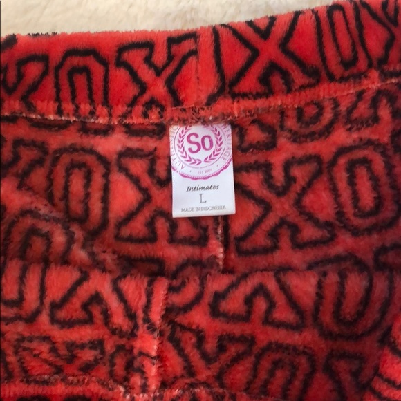 SO Plush sleep short sz Large - Picture 2 of 2